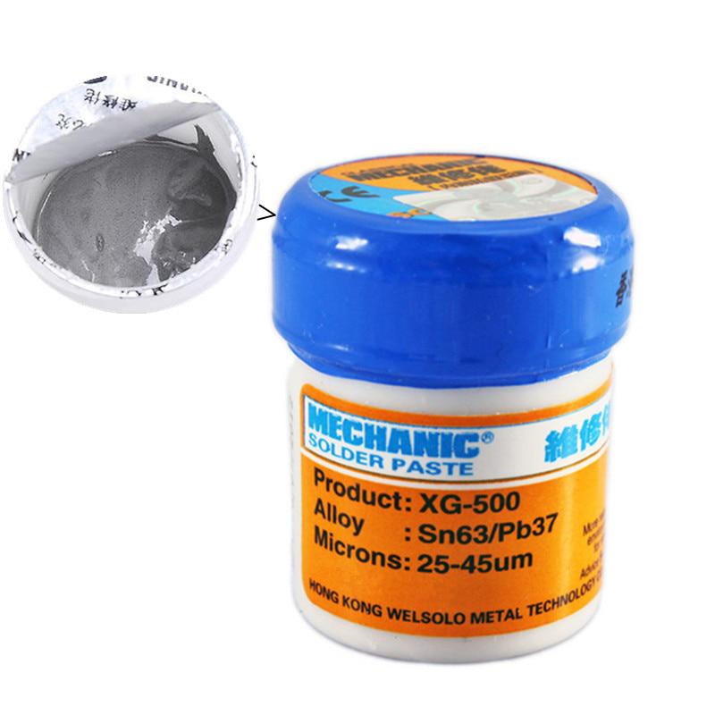 

Механик Пайка Сварочная паста Флюс XG-50 SMD SMT Sn63/Pb37 Инструмент