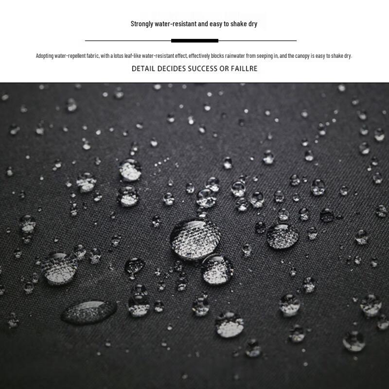 YUHANG Portable Triple-Fold Manual Rain & Sun Umbrella