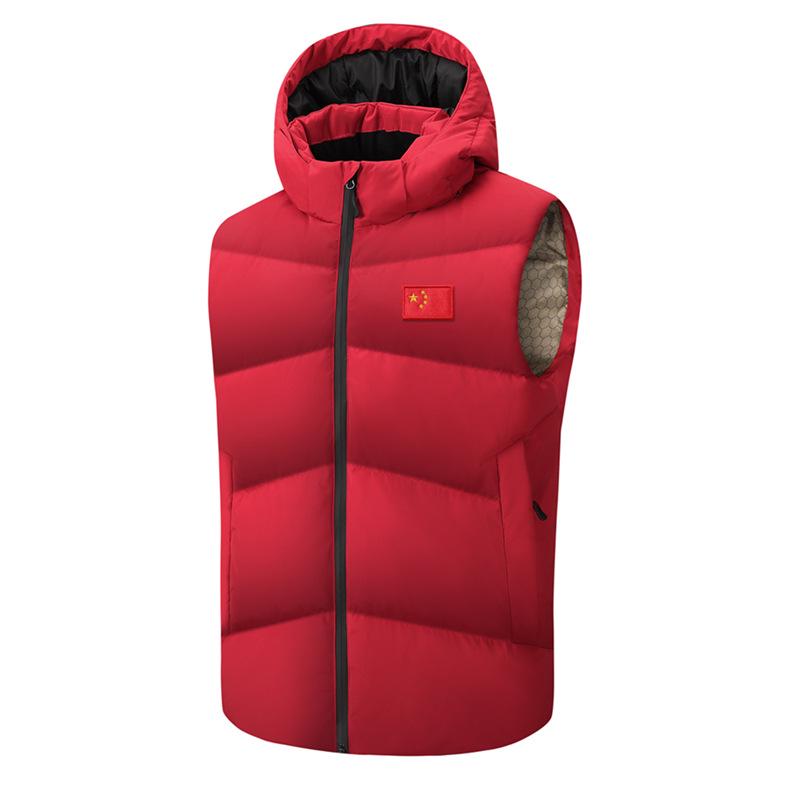 Unisex Wushu Coach Vest: Warm Sleeveless Sportswear for Autumn/Winter