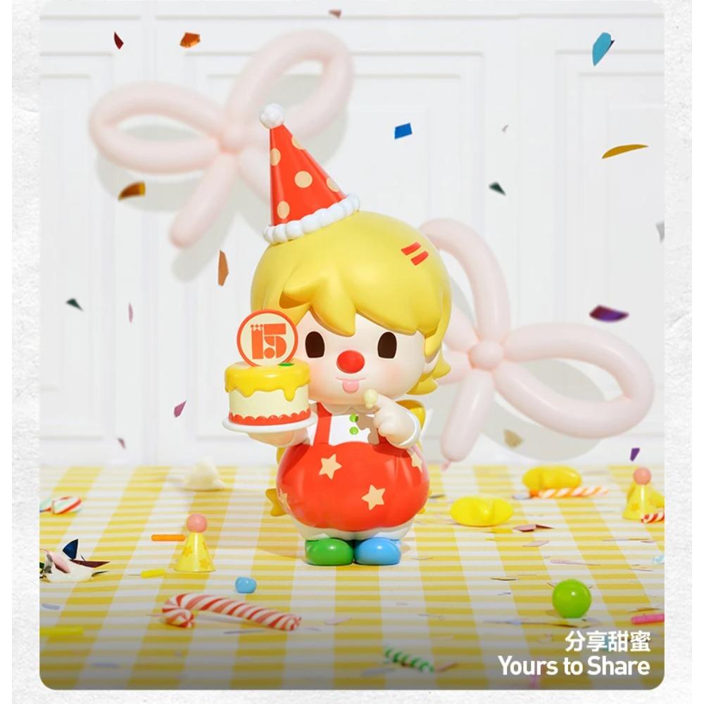 New Original Popmart Celebrating The Moment Popmart 15th Anniversary Series Blind Box Ornament Figurine Collection Festival Gift