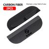 2PCS Car Rearview Carbon Fiber Mirror Rain Eyebrow Covers For BMW M 1 3 4 5 6 7 Series M3 M6 F01 F02E34 E36 E70 F10 X6 X1 AA4