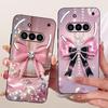 Luxury Flower Butterfly Bow Pattern Casing For Nothing Phone 3 3a Back Cover Clear Soft Silicone Phone Case For Nothing A059