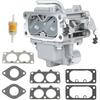 845273 Carburetor with Mounting Gaskets Compatible with Briggs & Stratton 844172 845032 842097 Replacement for BS 611477 613477 Series Engines Lawn