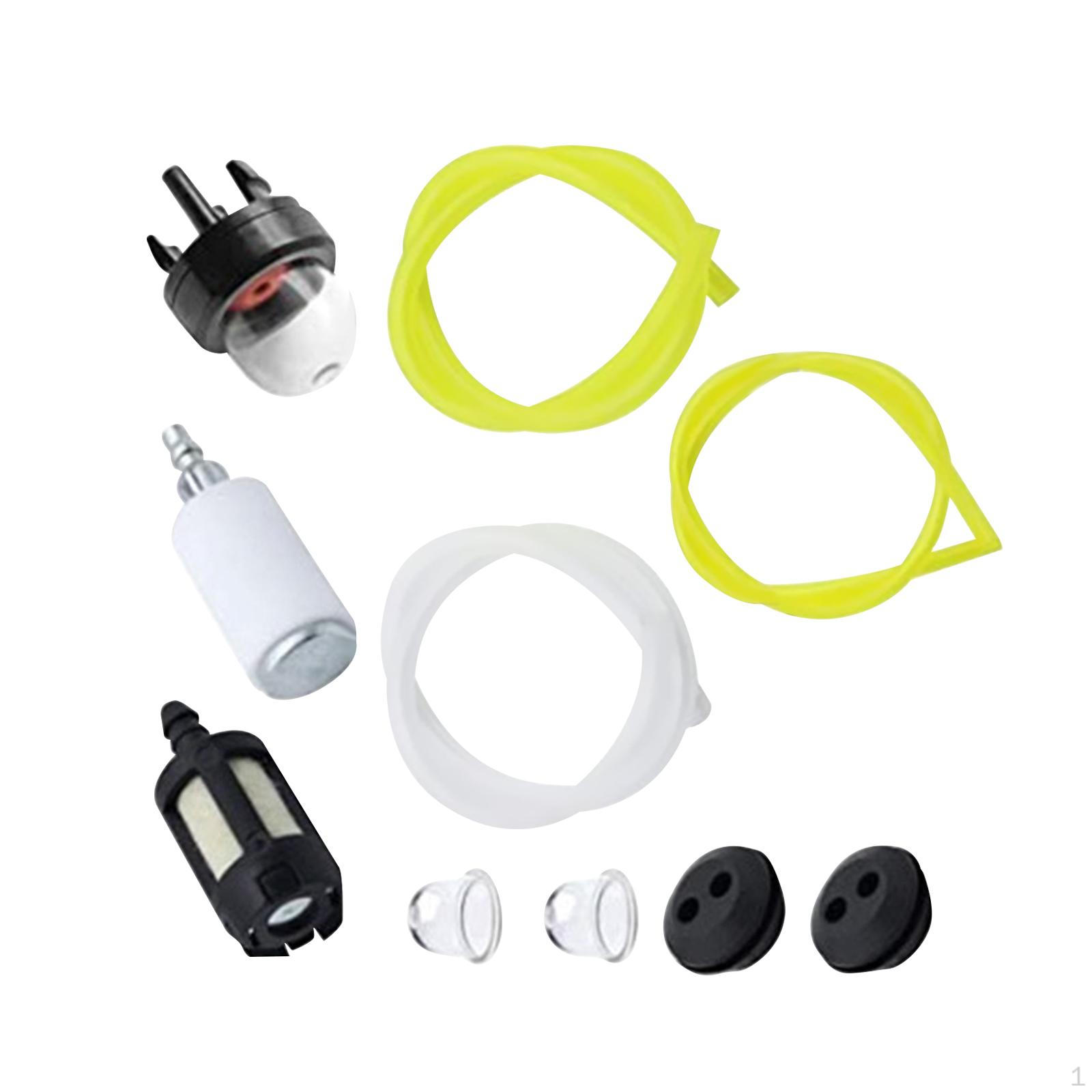 

Fuel Pipe Line Hose Set Carburetor Filter Portable Gaskets for Hedge Trimmer