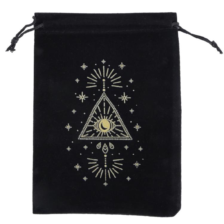 Storage Bag Board Game Cards Drawstring Package Witch Divination Crystal Packing Pouches Gift Bag Tarot Carrying Pouch