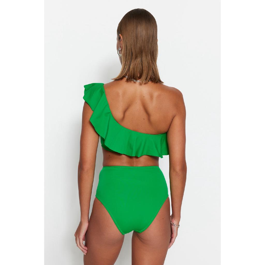 Černý spodní díl bikin s vysokým pasem Tbess21ba0057