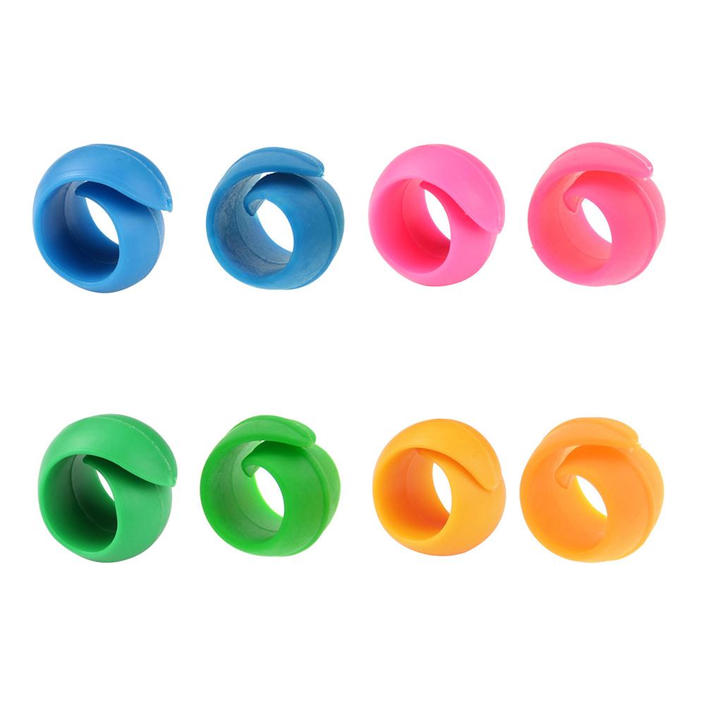 2pcs Bobbin Thread Holders Cross Stitch Accessories Silica Gel Retaining Clips Mini for Quilting Sewing Machine Spool Organizing