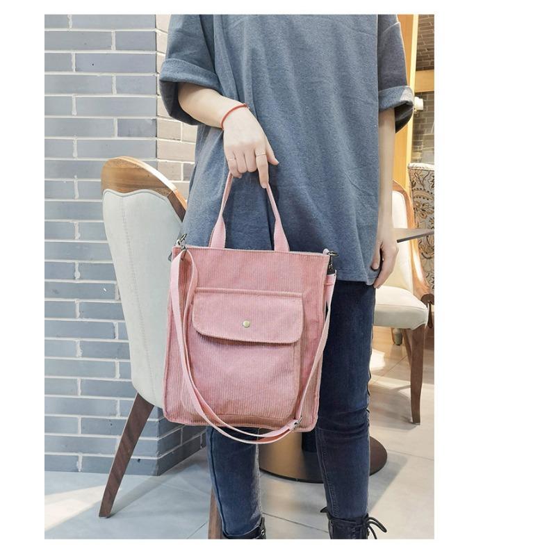 Simple Versatile Literary Large-capacity Shoulder Crossbody Bag