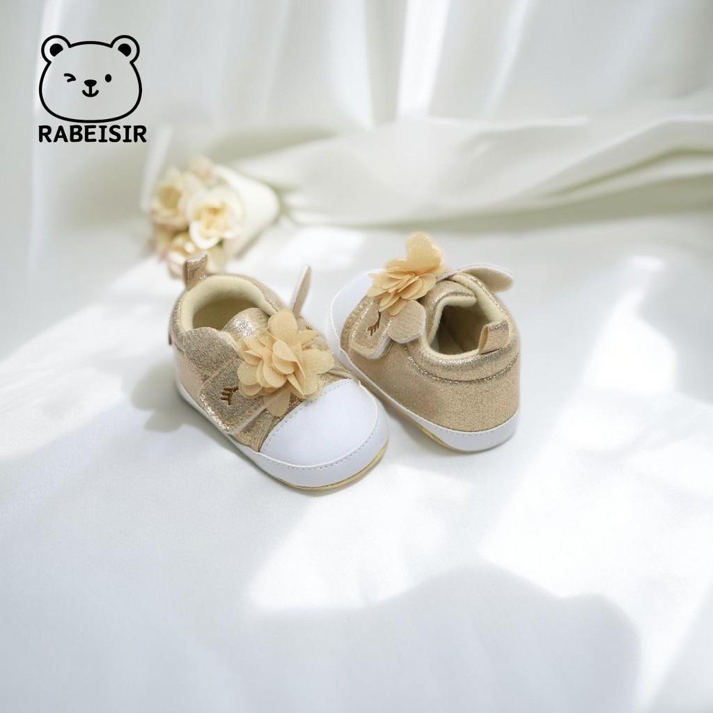 Anti-Slip Breathable Infant Canvas Pre-Walker Baby Shoes (0-18 Months)