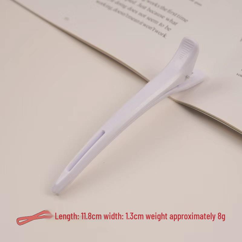 Hairstylist Root Side Duckbill Clip: For Perming, Dyeing, Sectioning, & No-Mark Styling