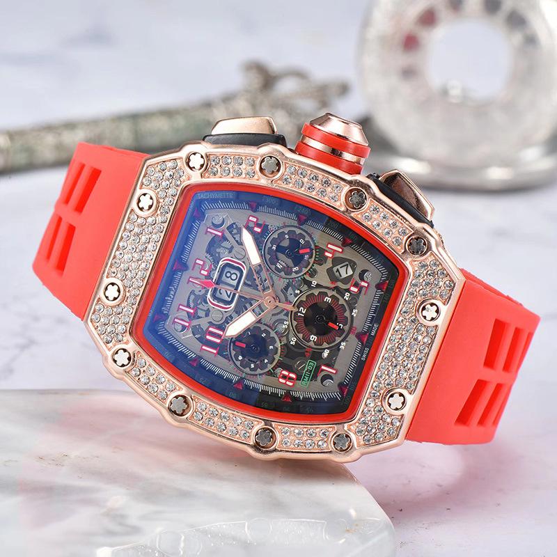 Barrel-Shaped Quartz Watch with Multifunctional Design and PU Strap