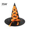 Wizard Costume Accessories Halloween Witch Hat, Reusable Oxford Cloth Pointed School Holiday Celebration Props Hat for Costume, Carnival, Masquerade,