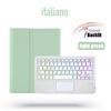 Bluetooth Touchpad Backlit Keyboard Case For Samsung Galaxy Tab S6 Lite 10.4 P610 P615 With Pen Slot Tablet TPU Protective Cover