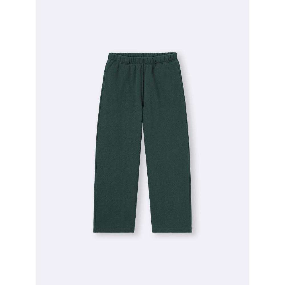 Gu By Uniqlo Heavyweight Sweat Wide Straight Pants  Length Standard 69.0 73.0cm 