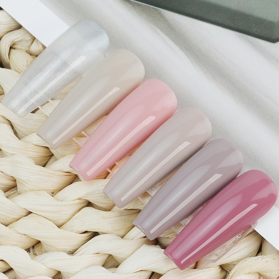 

Christmas Gel Polish Nail Art Set - Anti-Spill, Available in 12pcs or 6pcs