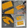 Cobalt Planet Large Masking Set of for Plastic Model Painting and 20 x 30cm 20cm x Sheets, 12, DIY, Approx. (12, Yellow, 30cm)