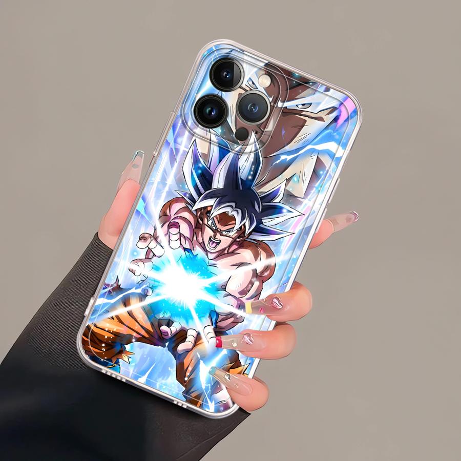 Dragon Ball Goku Soft Phone Cover Case for iPhone 17 Pro Max 16 12 Mini 15 XR 11 7 8 Air 14 Plus XS Max 13 Pro
