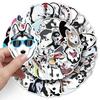 50 Husky Suitcase Stickers: Trendy Graffiti Decals for Laptops, Cars, and More