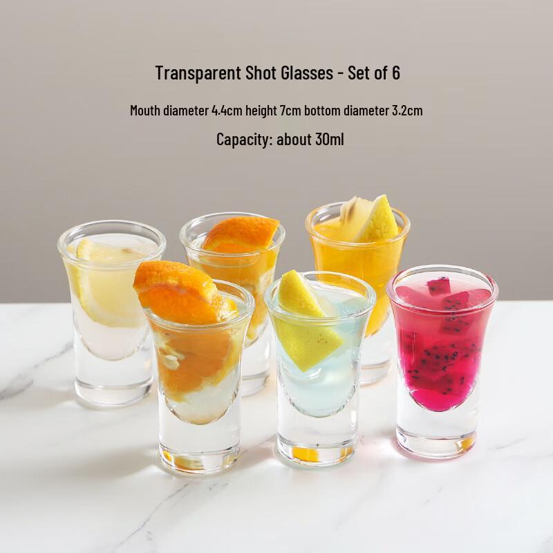 Bullet Shot Glass Set with Rack