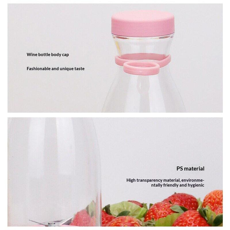 Home Juicer Cup Outdoor 6-Blade Juicer Portable Electric Juicer For Students