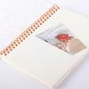 A5 Spiral-Bound Leather Notebook, Comfortable Grip, Thick Pages, Simple Office Stationery