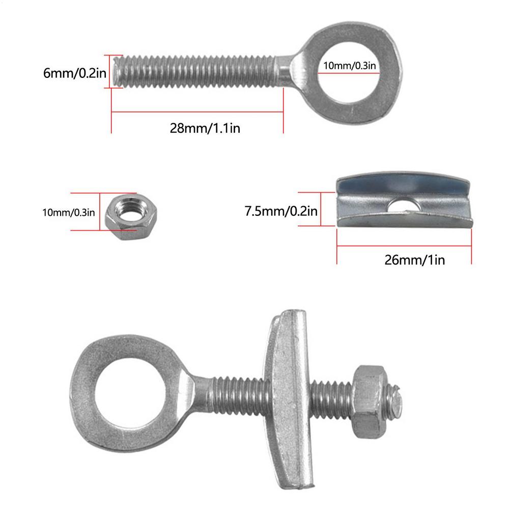 Bicycle chain zipper Adjuster Chain tensioner Anti-chain Fixed Gear bike zipper repair tool for Mountain bike single speed cycle