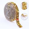 Self-Adhesive Sparkling Resin Diamond Color Ribbon, Totaling 2.5 Yards, Suitable for Crafts, Phone Gifts, Wedding, And Party Decorations