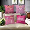 Cushion Cover Pillow Cover Decor Pillowcase Printed Cushion Case For Couch Popular P-Panthers Cool P-Pink