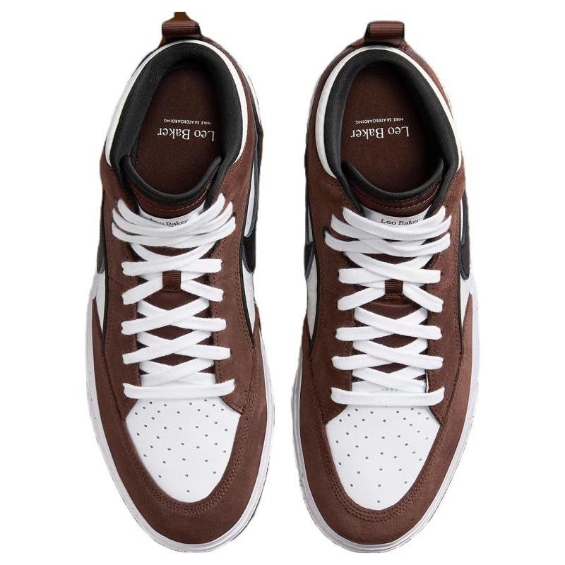 Nike Sb React Leo Light Chocolate Skateboard Shoes DX4361-201