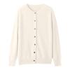 Damenmode Einfarbig Herbst/Winter Rundhals Strickjacke Strickpullover Locker geschnitten Vielseitig Langärmliger Basisschichtpullover