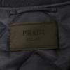 PRADA [Good condition/Domestic regular/24 year old] SGC870 cashmere blend with quilted liner coat 46 NavyUsed