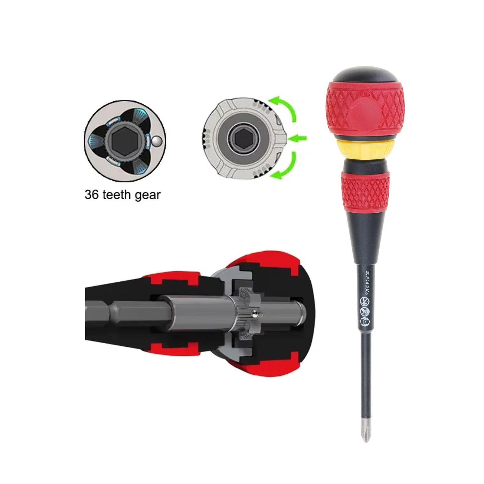 

Wear Resistant Set Of 5 Ergonomic Ratchet Screwdriver Tool For Easy Handling & Multifunctional Use In Furniture Assembly 1