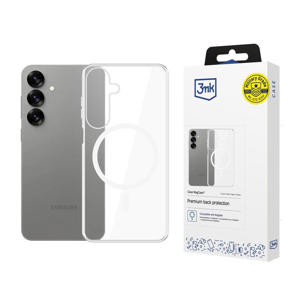Samsung Galaxy S25 - 3Mk Clear Magcase