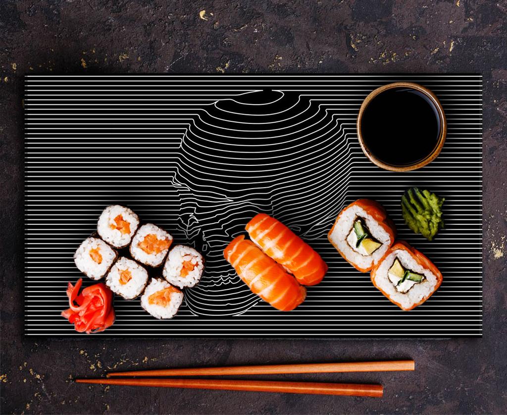 Glass Board Cutting Board 52X30 Black