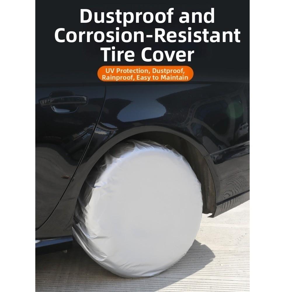 UV Sun Protector Full Wrapped Car Wheel Tire Cover Tyre Protection Cover for Camper Car Truck