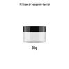 PET Transparent Wide-Mouth Cream Jar for Masks