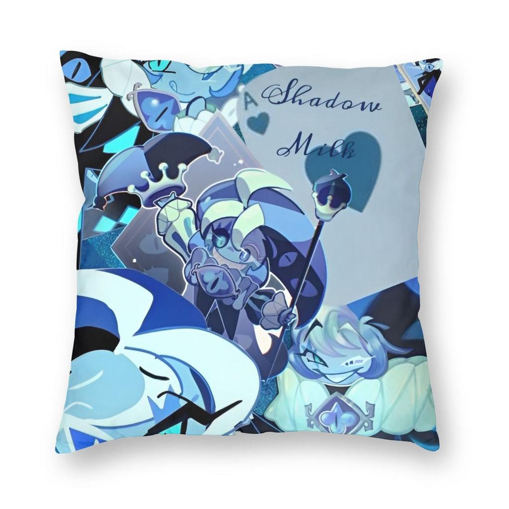 Pure Vanilla Cookie Run Kingdom Pillowcase Double-Sided Printing Fabric Cushion Cover Gift Pillow Case Cover Car 45X45