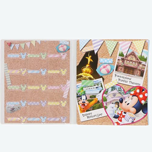 Mickey & Friends Souvenir Medal Book Storage Case Tokyo Disney Resort Exclusive Collection Case