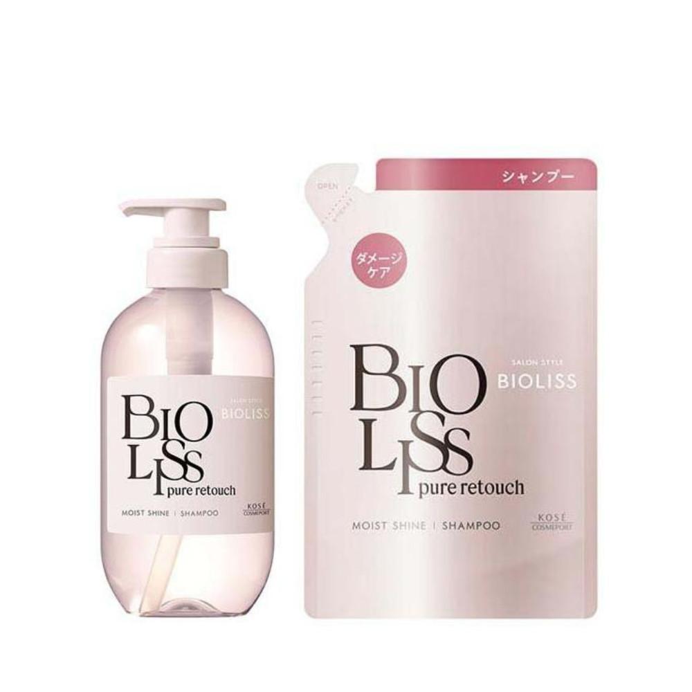 Kose Cosmeport Salon Style Bioliss Pure Touch Payatuya Shampoo 480ml  Refill 340ml