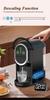 New Cafelffe MK-609S 4in1 Coffee Machine Dolce Gusto Nespresso Capsule ESE Pod Ground Coffee Coffee Cafeteria 19Bar Hot/Cold,Gift for Lover