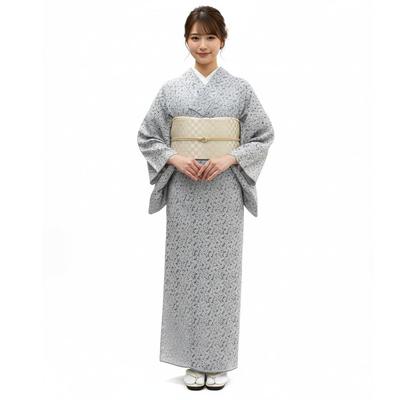 [Kimonolian] Women's Adult Kimono, Size M, Lace Lined Kimono