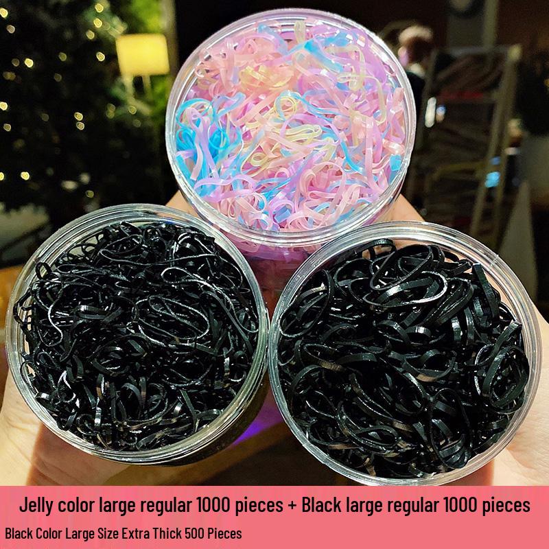 Elastic Hair Ties for Children - Small, Durable, High Elasticity Bands for Girls