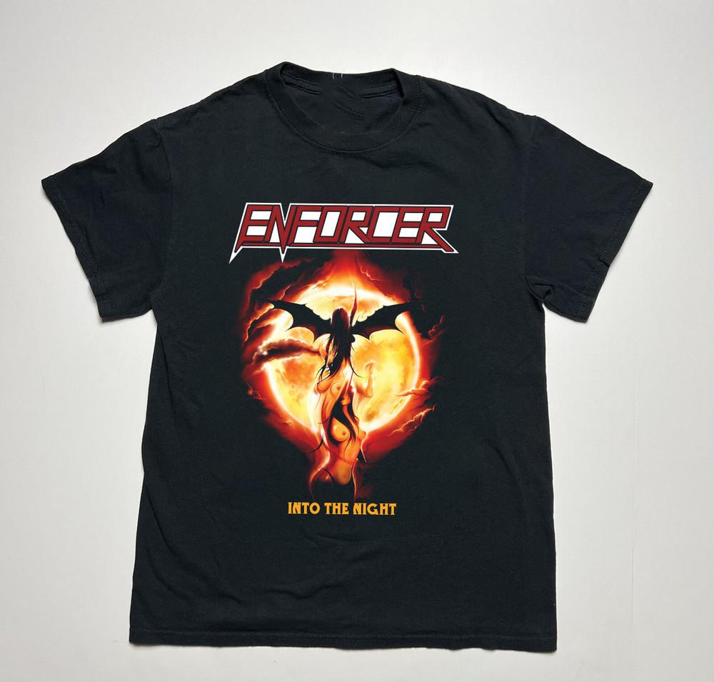 

Rare Hot Enforcer Band Into the Night Black S to 5XL Shirt HL184 Unisex T-Shirt L