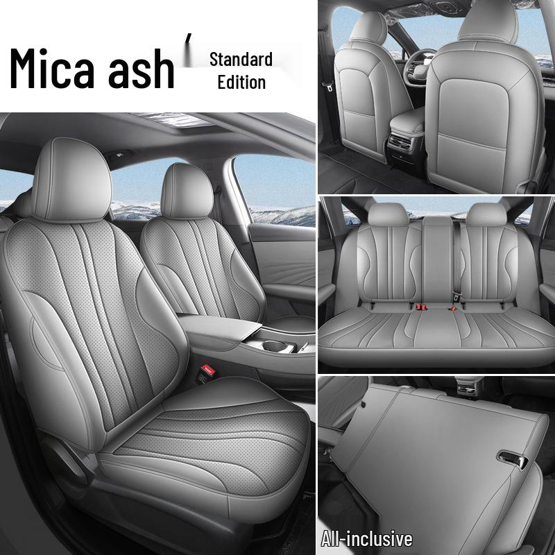 Roewe M7DMH Original Perforerade Läder Bilbarnstolsskydd - Andningsbara & Hälsobevarande