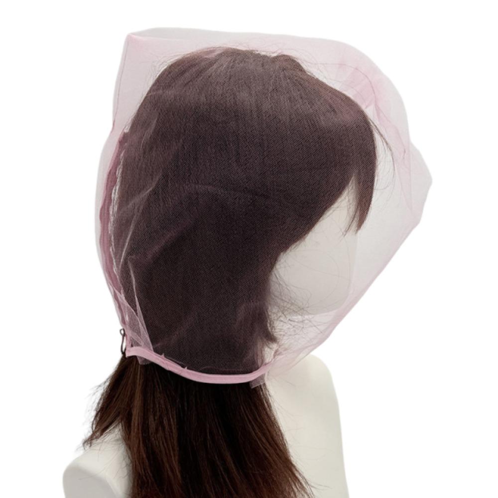 Zipper Closure Bridal Face Cover Cap Washable Makeup Clothing Protector Bridal Shops