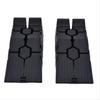 Portable Car Ramps Kit 1pair (2pcs) Lightweight Plastic Heavy Duty Durable for Vehicle Threshold Easy Service Car
