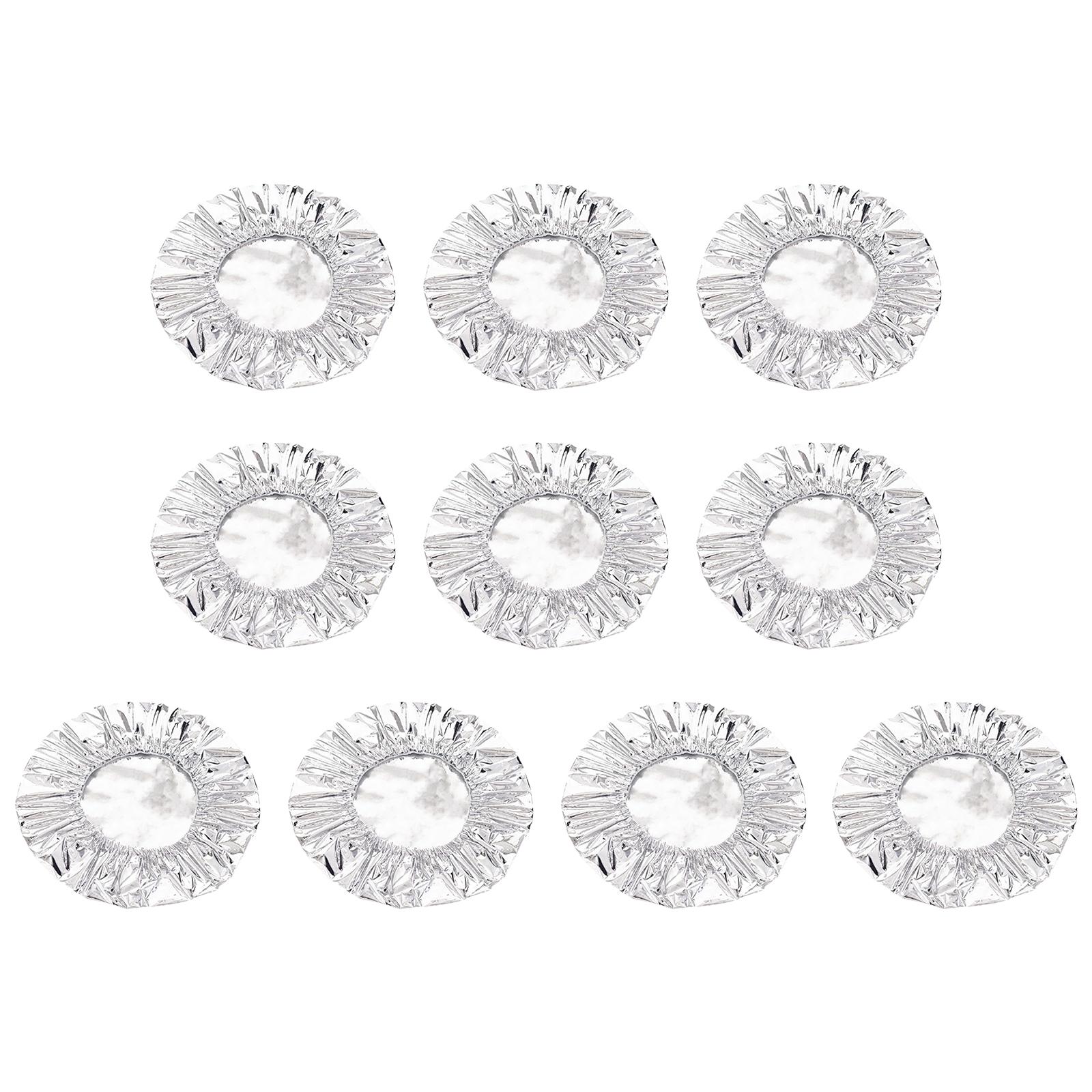 Reusable Aluminum Foil Food Covers Pop Up Aluminum Foil Insulation Covers Versatile Food Warmers for Bowls Pots Containers