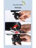 Compact Phone Mount with Sunshade for Motorcycles, Scooters, and Bicycles - Ideal for Delivery Riders and All-Weather Navigation.