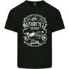 Motorcycle and Sidecar Biker Motorbike Unisexs Light Cotton TShirt