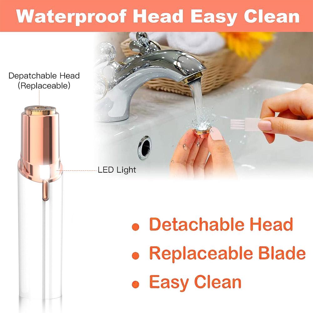 Electric Epilator Women's USB Rechargeable Head for Pain-Free At-Home Hair Removal Gentle Fast  Convenient